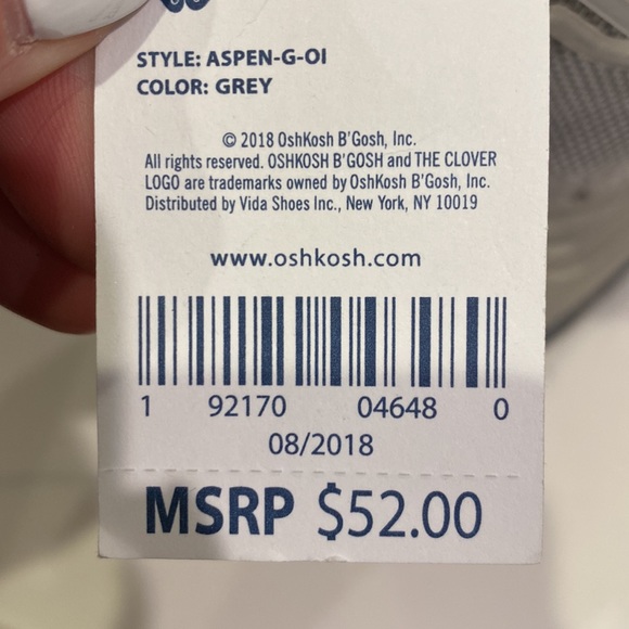 OshKosh B’gosh girls winter snow boot - Picture 6 of 6